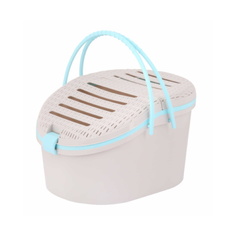 Корзина для кошек и собак ZOO PLAST 37.5x45x41см серый
