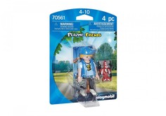 Конструктор Playmobil Мальчик с игрушечной машиной 70561