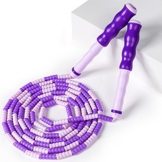 Скакалка бисерная детская J.T.256, фиолетовый Joinfit