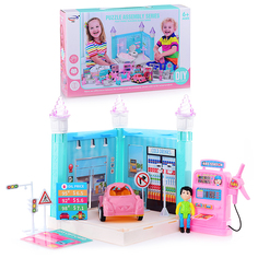 Игровой набор Заправочная станция 326-D57 No Brand