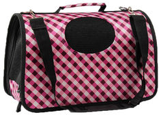 Сумка-переноска для кошек и собак Lilli Pet 20x43x27см розовый