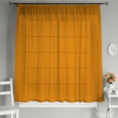 Штора для кухни Nivasan Лайма оранжевая