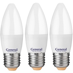 Лампочка General GLDEN-CF-10-230-E27-4500, 3шт
