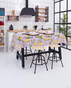 Скатерть на стол из рогожки "Всё себе", Перетт, Размер: 150 х 180