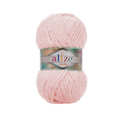Пряжа Alize Softy Plus 100г, 120м (100% микрополиэстер) (161 пудра), 5 мотков