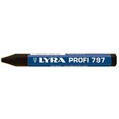 Маркировочный мелок для древесины Lyra, черный