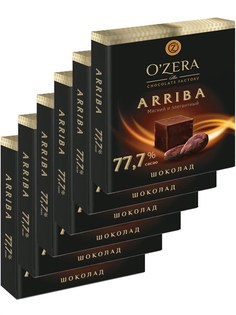Шоколад в кубиках ARRIBA 77,7%, 90 г х 6 шт. O Zera