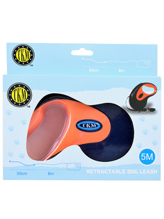 Поводок-рулетка Adel-Dog, 5 м, красный