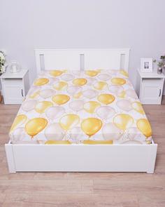 Простыня на резинке из перкаля "Всё себе", Фестиваль, Размер: 160 х 200