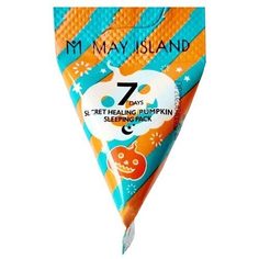 Ночная маска для лица May Island 7 Days Secret Healing Pumpkin Sleeping Pack 15 шт