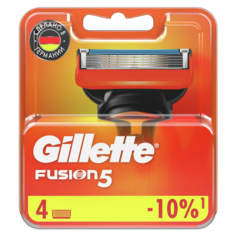 Сменные кассеты Gillette Fusion5 4 шт