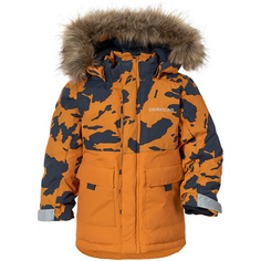 Куртка детская Didriksons POLARBJORNEN PRINTED PARKA 2 острова на золотом р. 110