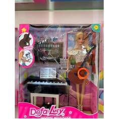 Кукла с музыкальными инструментами DEFA LUCY DF8453