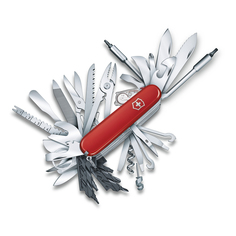 Нож перочинный VICTORINOX Swiss Champ, 91 мм, 73 функции, красный 1.6795.XXL