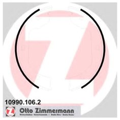 Комплект колодкок стояночного тормоза Zimmermann 109901062