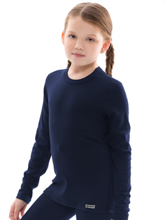 Термолонгслив детский Guahoo 25-2272S, синий, 34 размер