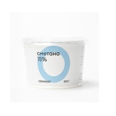 Сметана Самокат 10%, 300 г