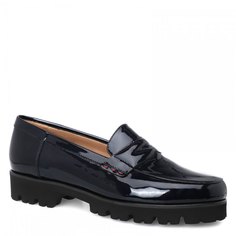 Женские полуботинки Лоферы PAS DE ROUGE 1000 цв. темно-синий 36 EU