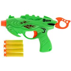 Игрушка бластер с мягкими пулями, ТМ Играем вместе 1910G215-R