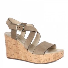 Женские босоножки NERO GIARDINI E012410D цв. серо-коричневый 39 EU