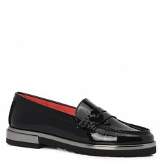 Женские полуботинки Лоферы PAS DE ROUGE 2295 цв. черный 41 EU