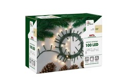 Световая гирлянда новогодняя B&H 6 м белый теплый