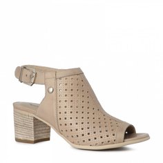 Женские босоножки NERO GIARDINI E012290D цв. коричнево-бежевый 40 EU