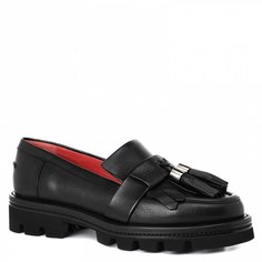 Женские полуботинки Лоферы PAS DE ROUGE 1959 цв. черный 36 EU
