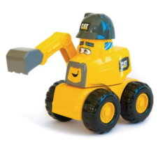 Игрушечная машинка CAT Junior Crew, 15 см, фривил, пластик, подвижные детали Т21032