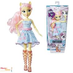Кукла My little Pony Equestria Girls Классический стиль Флаттершай 28 см E0666/E0349