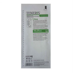 Лейкопластырь фиксирующий Teneris T-Pore на нетканой основе 25х10 см