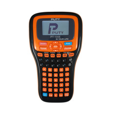 Принтер этикеток Puty PT-100E оранжевый, черный (PT100E)