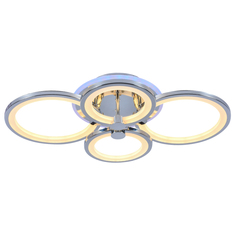 Светодиодная люстра Profit Light 8077/4 CHR 100W+7W RGB