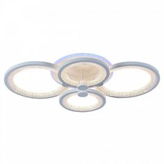 Светодиодная люстра 8002/4 WHT 100W+8W RGB Profit Light