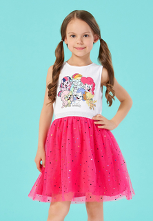 Сарафан детский My little pony SS21MLP101447 белый/розовый р.110
