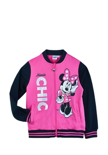 Толстовка детская Minnie mouse SS21D39001248 фуксия/черный р.134