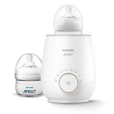 Подогреватель для бутылочек Philips Avent SCF358/00 + Бутылочка Natural SCF039/17 60 мл