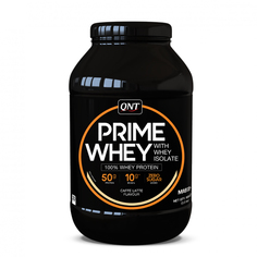 Протеин QNT PRIME WHEY 908 г - кофе Латте