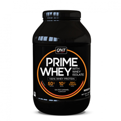 Протеин QNT PRIME WHEY 908 г - соленая карамель