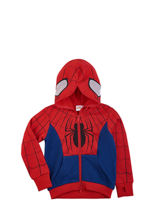Толстовка детская Spider-man AW21SM1303336 красный/синий р.116