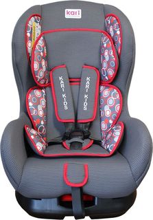 Автокресло Kari Kids гр. 0+/1 (0-18 кг) KK 303 lux, серый