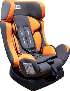 Автокресло Kari Kids гр. 0+/1/2 (0-25 кг) KK 720, оранжевый карбон