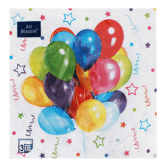 Салфетки Art Bouquet Home Collection Classic Веселый праздник 33 х 33 см 20 шт