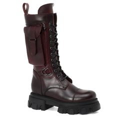 Полусапоги женские GIANNI RENZI GR196 бордовые 36 EU