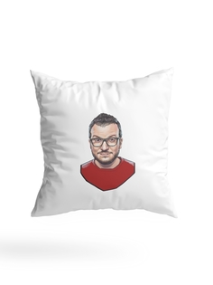 Подушка СувенирShop Комики "Дмитрий Позов Импровизация" 40х40