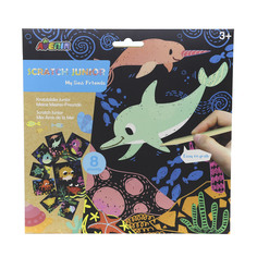 Цветная гравюра для малышей: Морские животные AVENIR CH1674