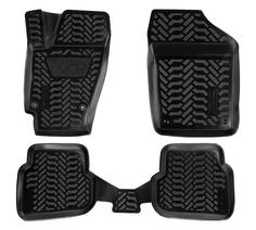 Ковры для VW Polo SD компл. 4 шт.,, выс. борт, полимер. AIRLINE ACM-PS-73