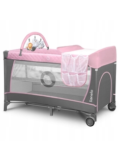 Манеж Lionelo LO-Flower Flamingo