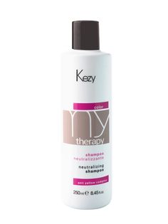 Шампунь KEZY нейтрализурующий желтизну для волос 250мл, Линия MY THERAPY POST COLOR