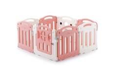 Манеж UNIXline Classic 126x120 Pink